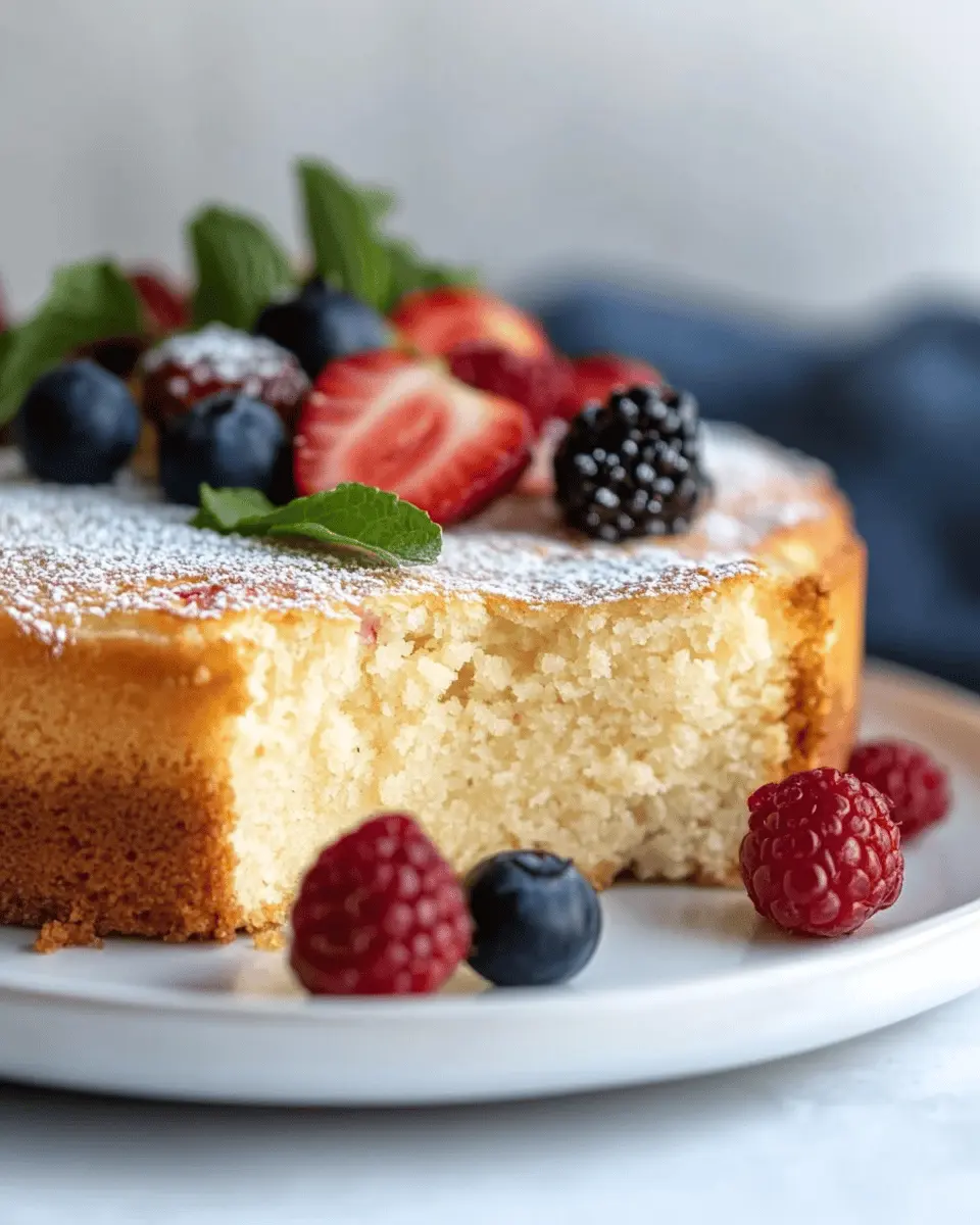 Keto Almond Ricotta Cake: Irresistibly Creamy Delight!