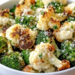 Parmesan Roasted Broccoli & Cauliflower Mix First Image First Image