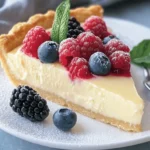 Keto Winter Berry White Chocolate Tart First Image First Image