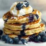 Blueberry Coconut Keto Pancakes First Image First Image