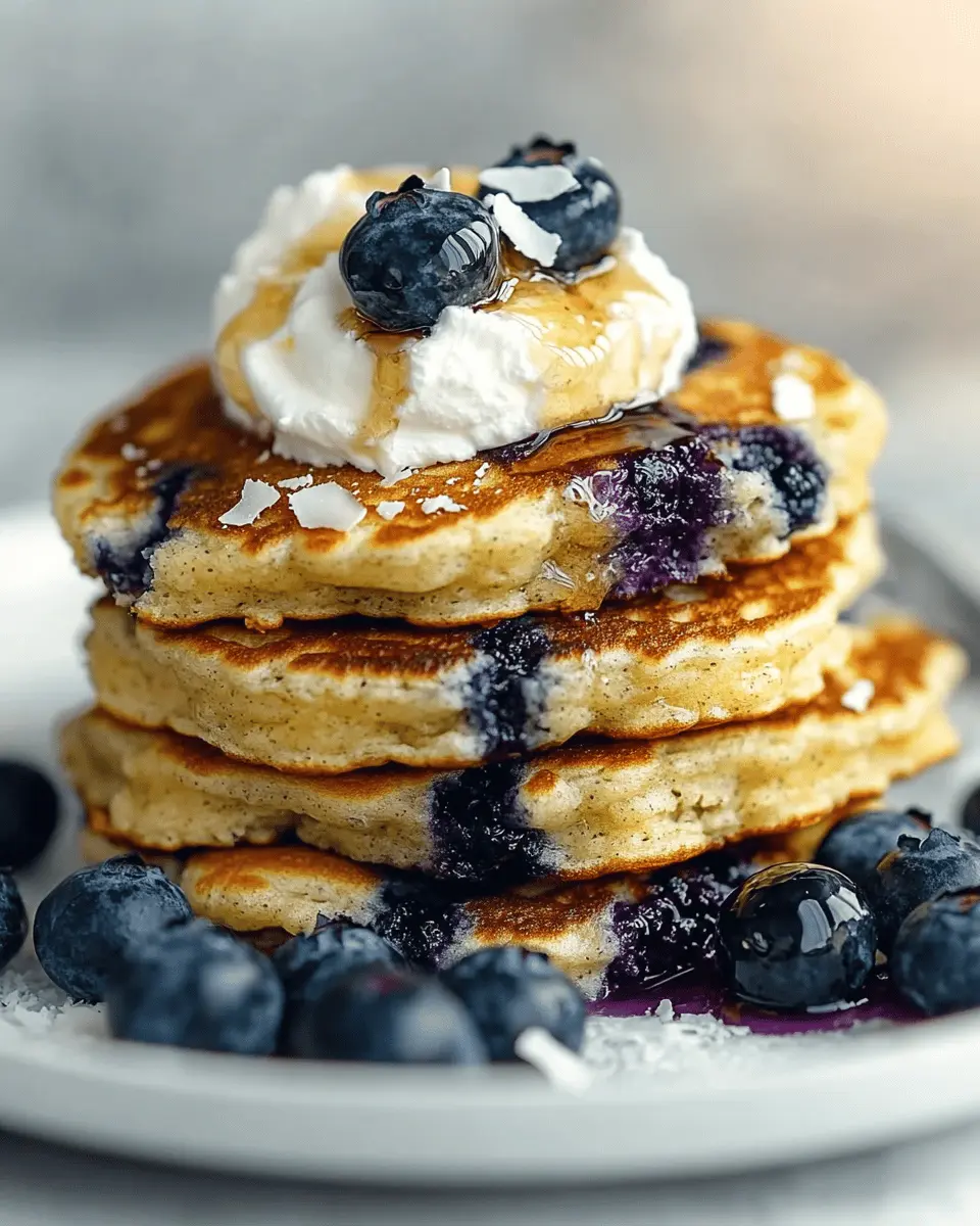Blueberry Coconut Keto Pancakes: Indulgent Flavor Awaits!