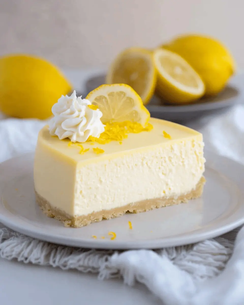 Keto Instant Pot Lemon Cheesecake: Irresistibly Creamy Delight