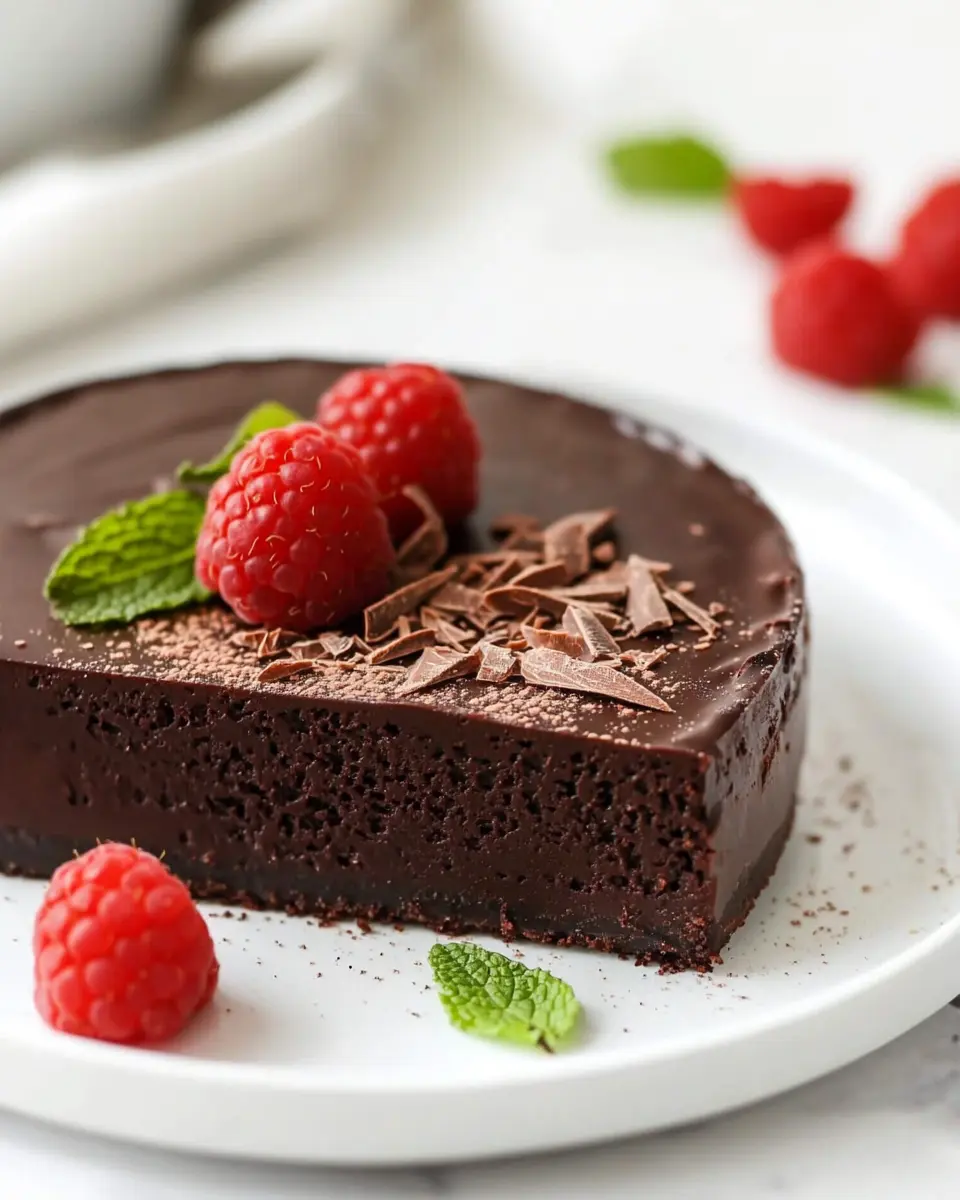 Low-Carb Keto Flourless Chocolate Torte That’s Indulgently Rich