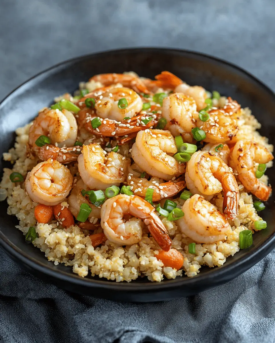 Cauliflower Fried Rice Recipe: The Best Easy Weeknight Meal!