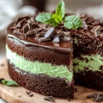 Sugar Free Chocolate Mint Layer Cake First Image First Image