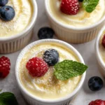 Snowy Vanilla Custard Cups (Keto & Sugar-Free) First Image First Image