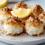 Lemon Coconut Macaroon Fat Bombs – Keto Friendly First Image First Image
