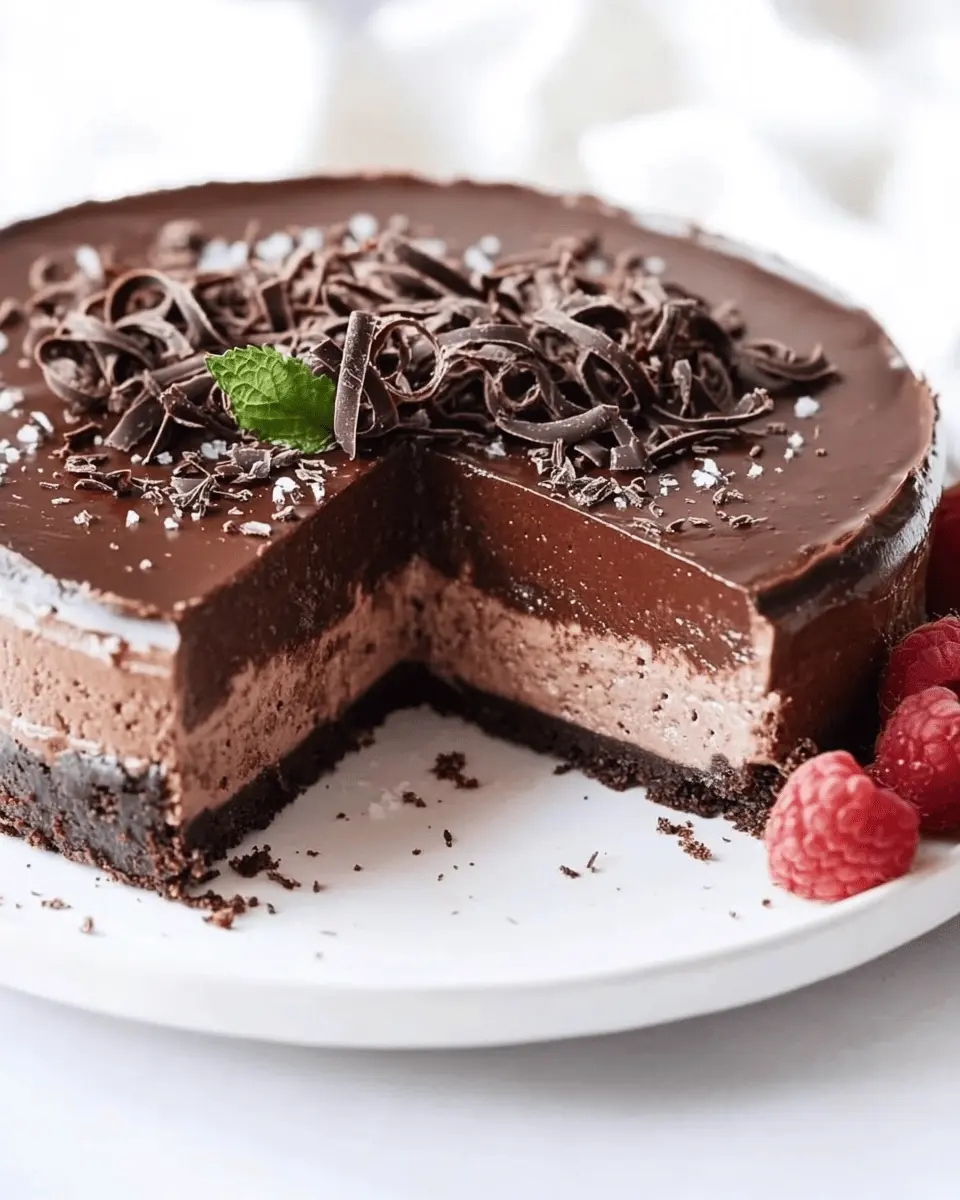 Keto Chocolate Cheesecake: Irresistibly Creamy Delight