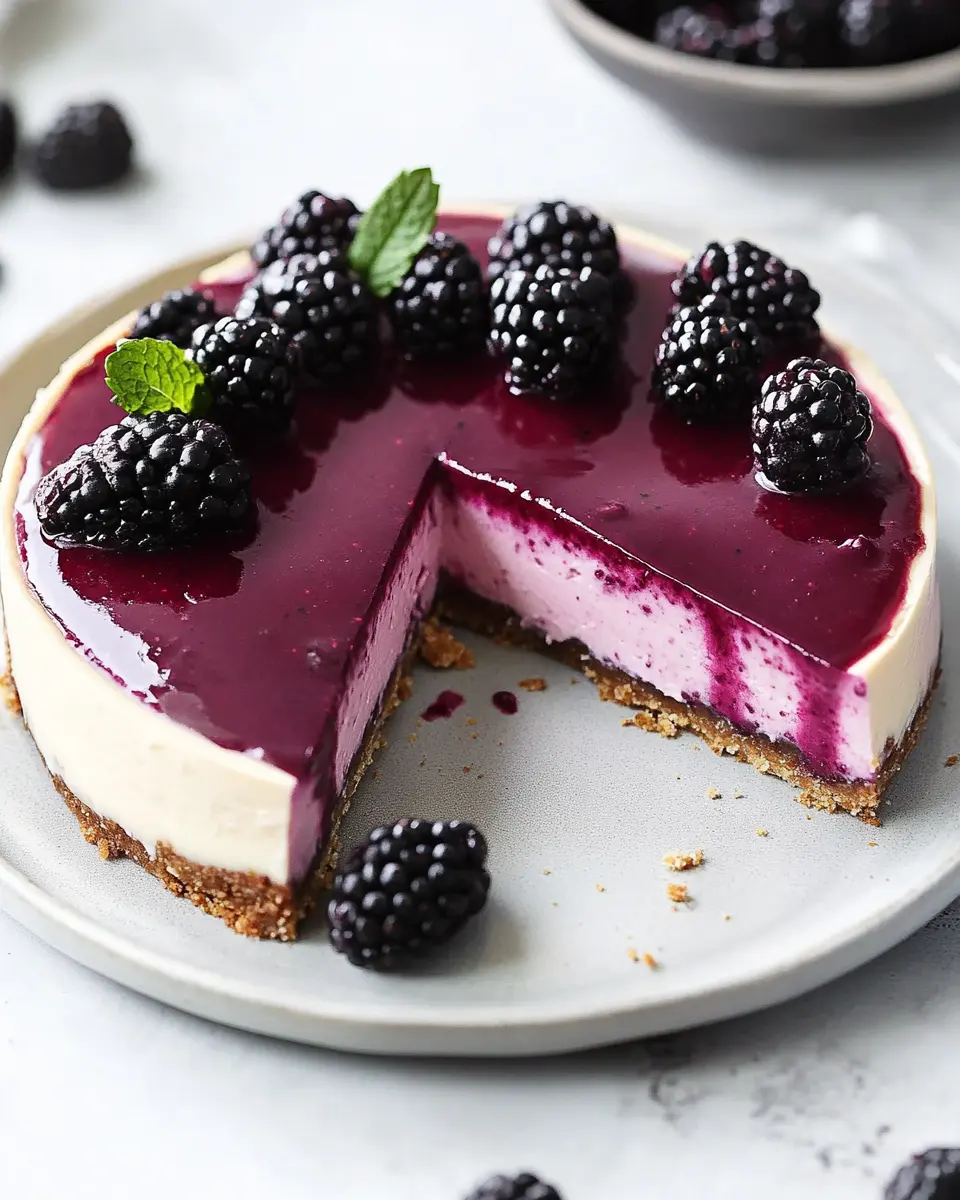 Keto Blackberry Cheesecake: Indulgent Bliss Without Regrets