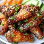 Sugar-Free Spicy Korean Air Fryer Wings – Keto Approved First Image First Image