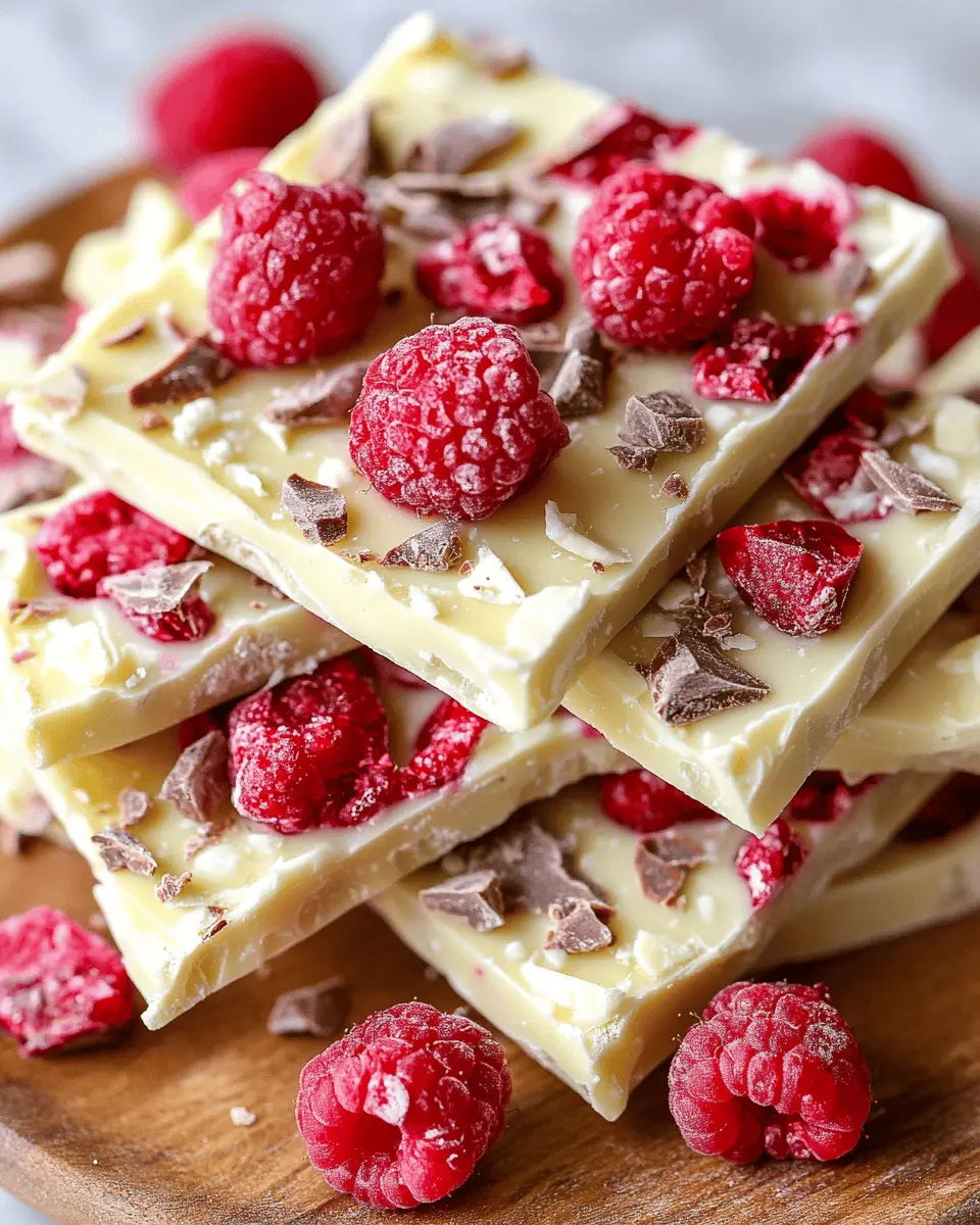 Keto White Chocolate Raspberry Bark: Indulgent & Easy Delight