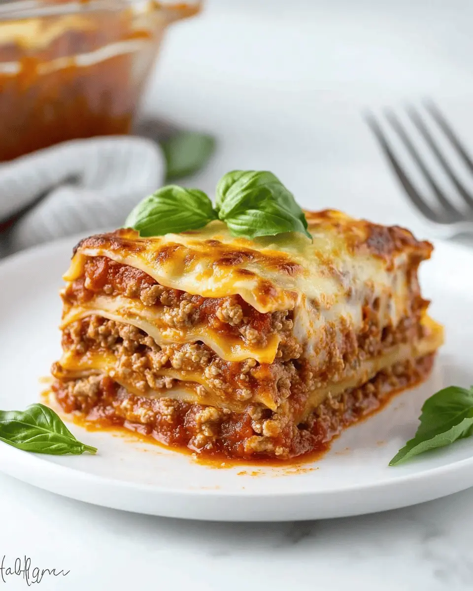 Keto Lasagna: Indulgent Flavor Without the Guilt