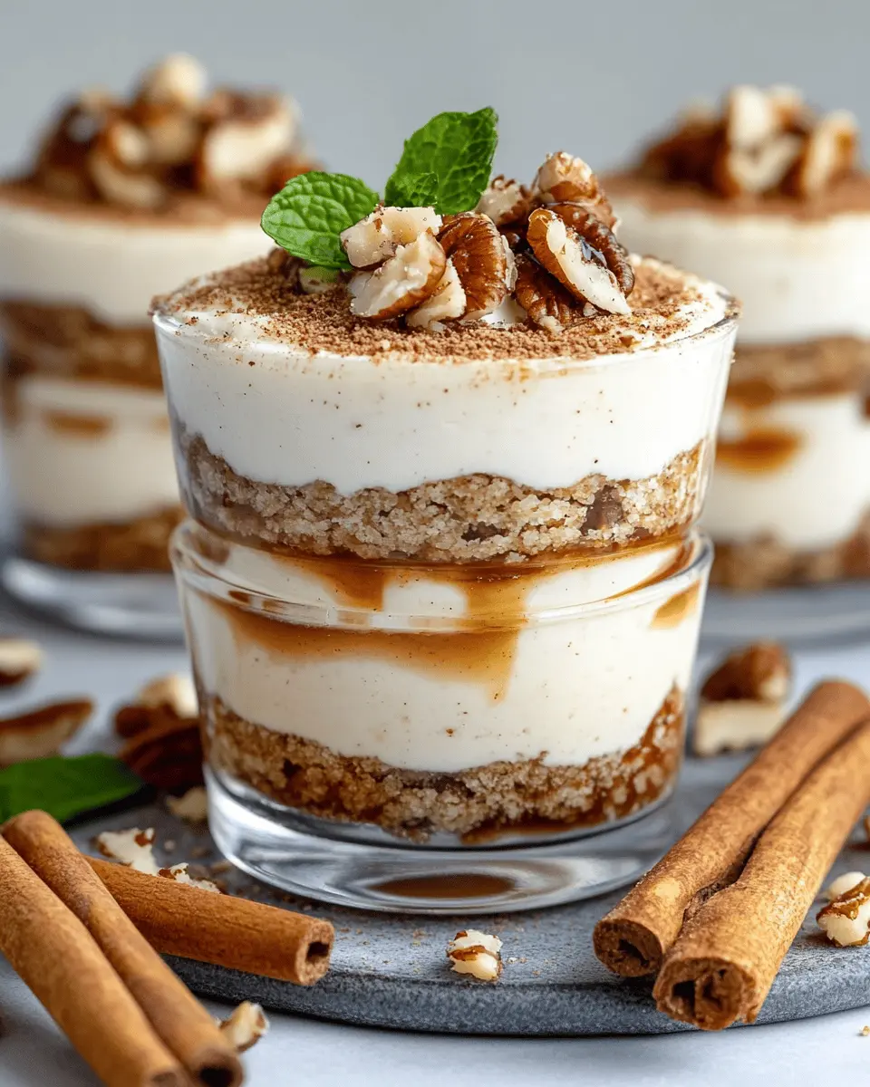Keto Cinnamon Swirl Cheesecake Parfaits That Delight & Satisfy