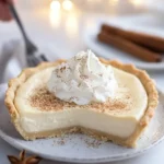 Keto Eggnog Cream Pie First Image First Image