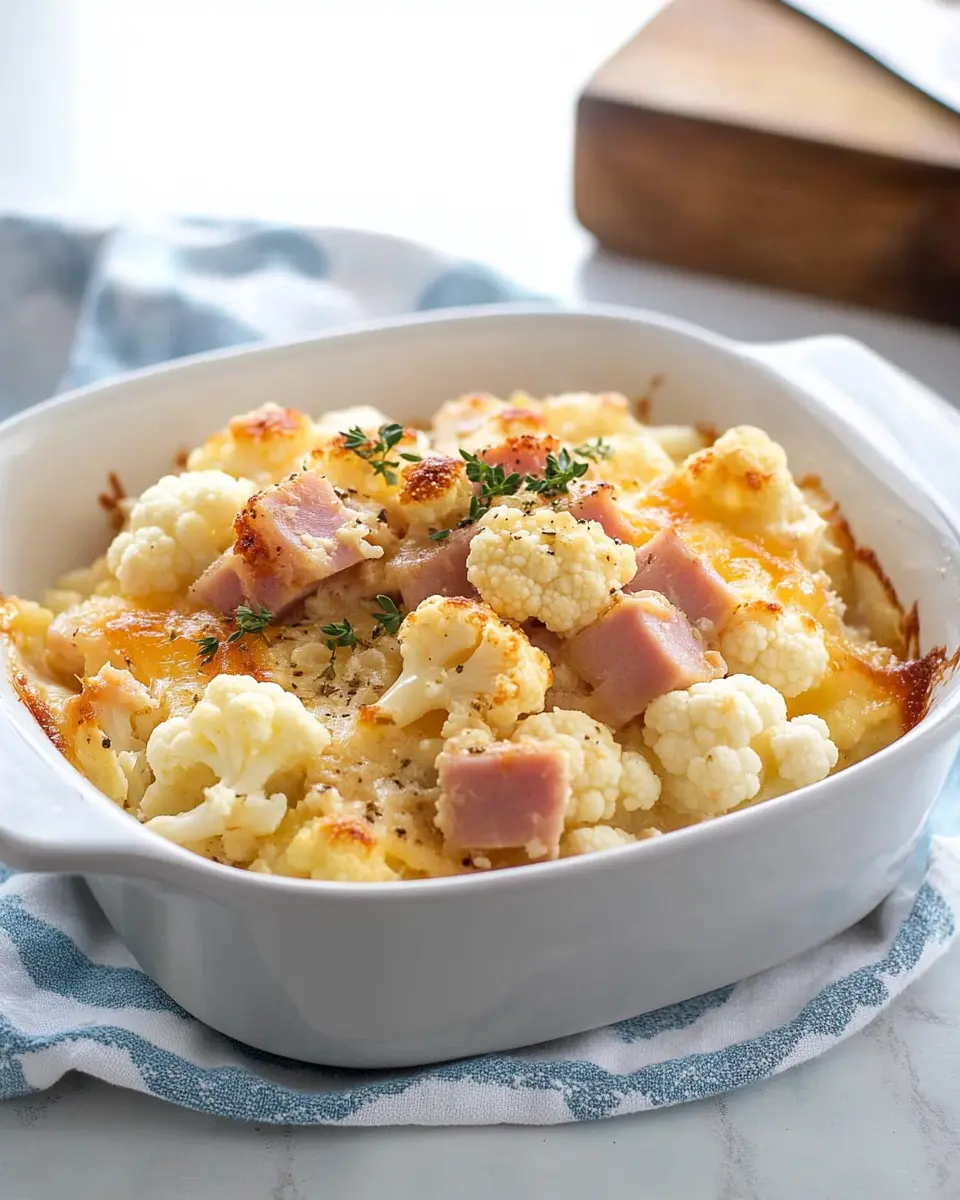 Ham and Cauliflower Casserole: The Best Comfort Food Twist