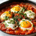 Keto Shakshuka with Olive Oil & Garlic First Image First Image