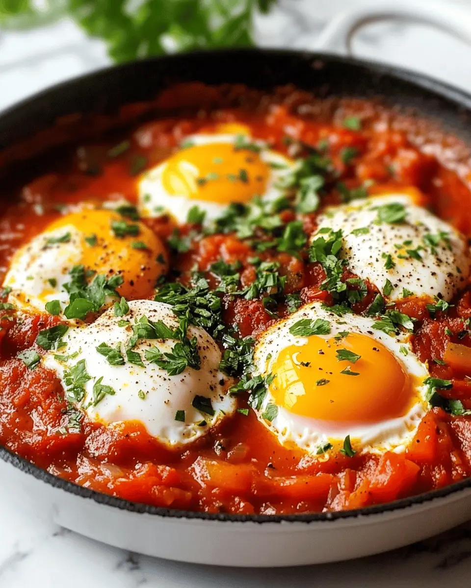 Keto Shakshuka: Indulgent Flavor with Olive Oil & Garlic