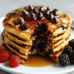 Chocolate Chip Keto Pancakes First Image First Image