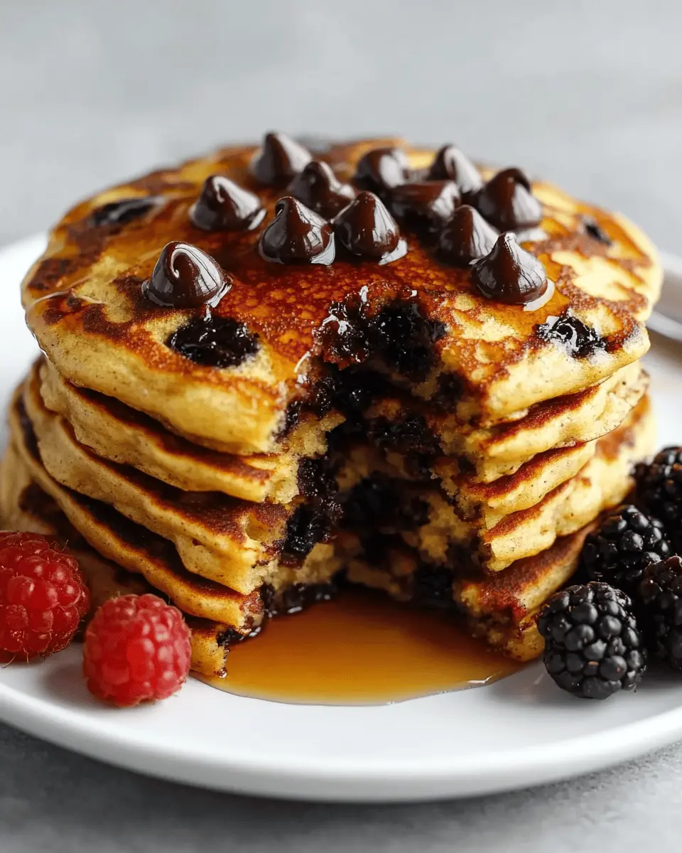Chocolate Chip Keto Pancakes That Feel Indulgent & Guilt-Free
