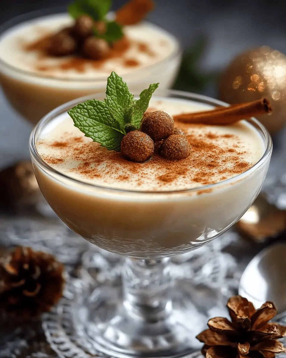 Keto Spiced Eggnog Panna Cotta: Indulgent Holiday Delight