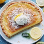 Keto Coconut Custard Lemon Pie First Image First Image