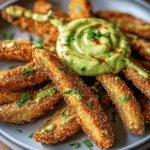 Chipotle Aioli Avocado Fries – Air Fryer Keto Crispy First Image First Image