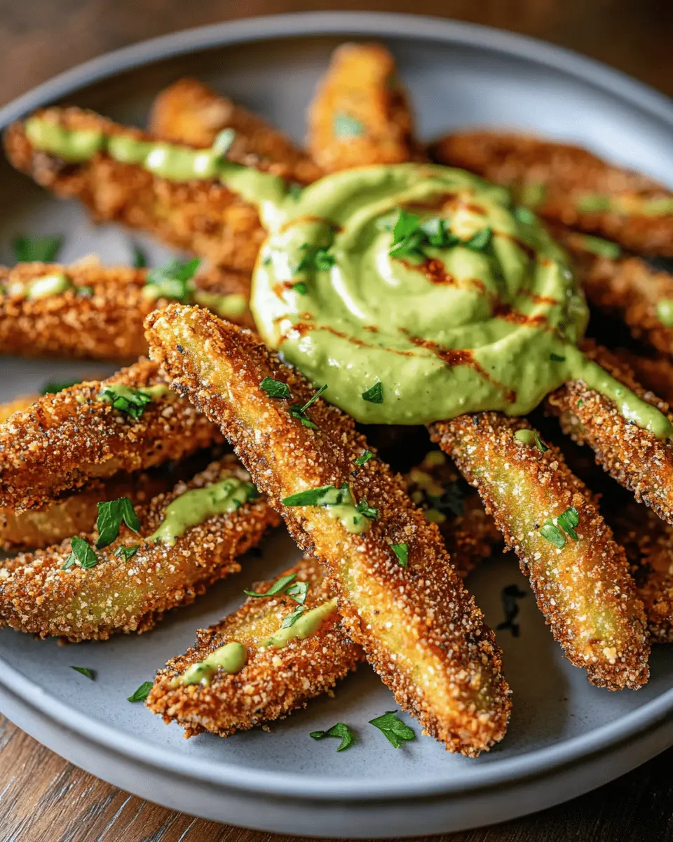 Chipotle Aioli Avocado Fries: Irresistibly Crispy & Keto-Friendly