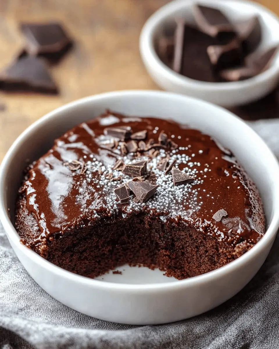 Keto 2 Ingredient Chocolate Cake First Image First Image