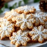 Keto Vanilla Bean Snowflake Cookies First Image First Image