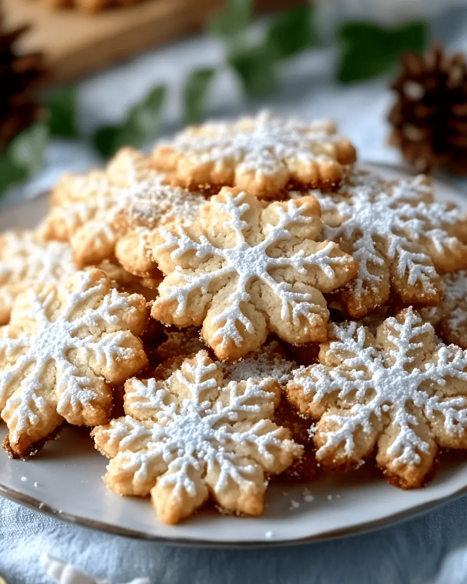 Keto Vanilla Bean Snowflake Cookies: Irresistibly Sweet Treats