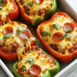 Keto Pizza Stuffed Peppers First Image First Image
