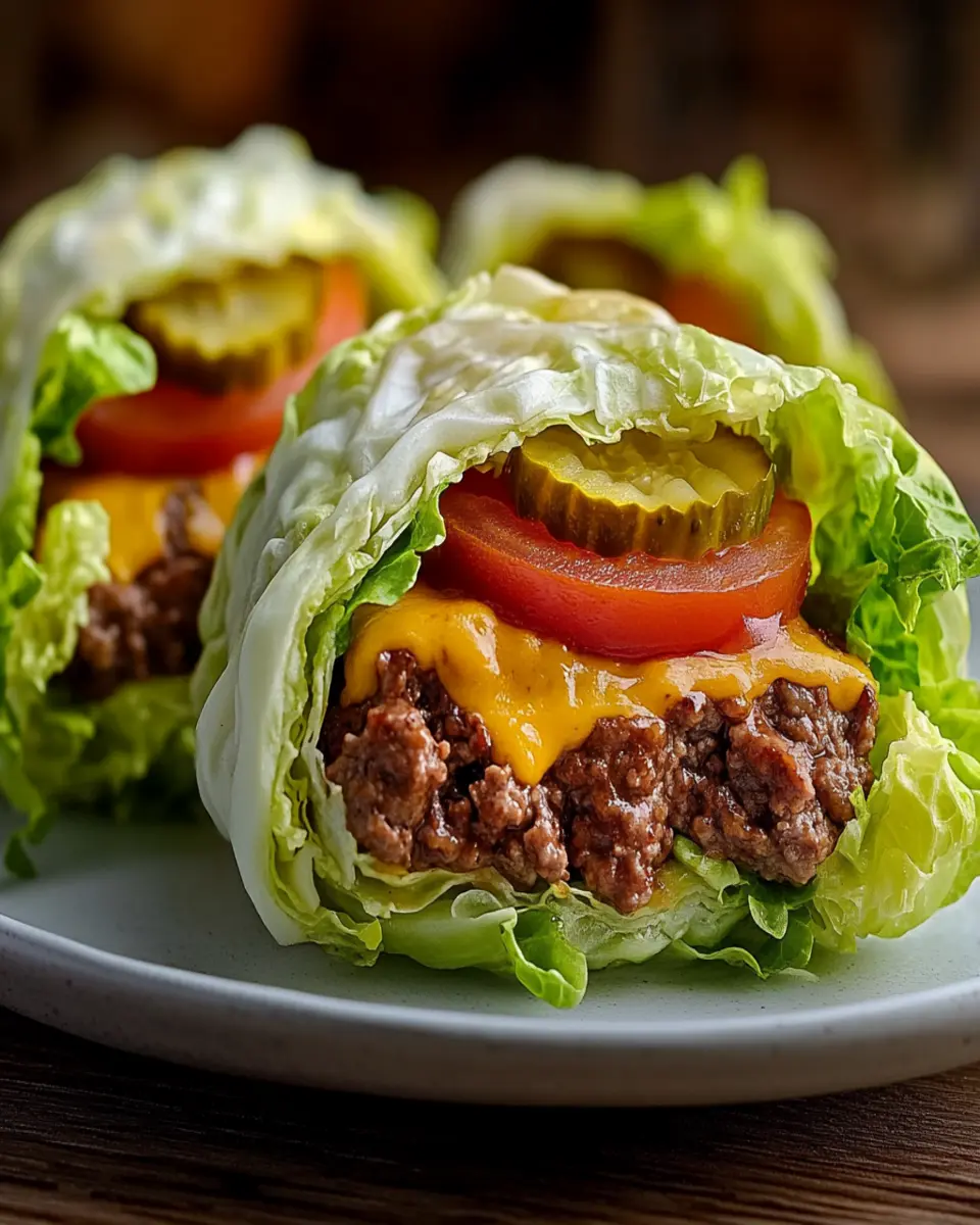 Cheeseburger Cabbage Wraps: Easy, Guilt-Free Goodness