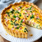 Keto Ham and Cheese Quiche First Image First Image