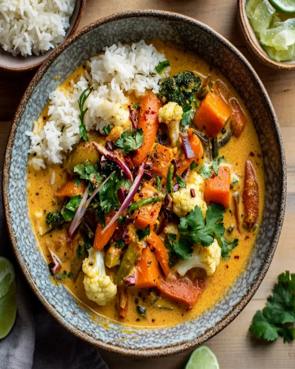 Winter Veggie Curry: Cozy Comfort for Chilly Nights
