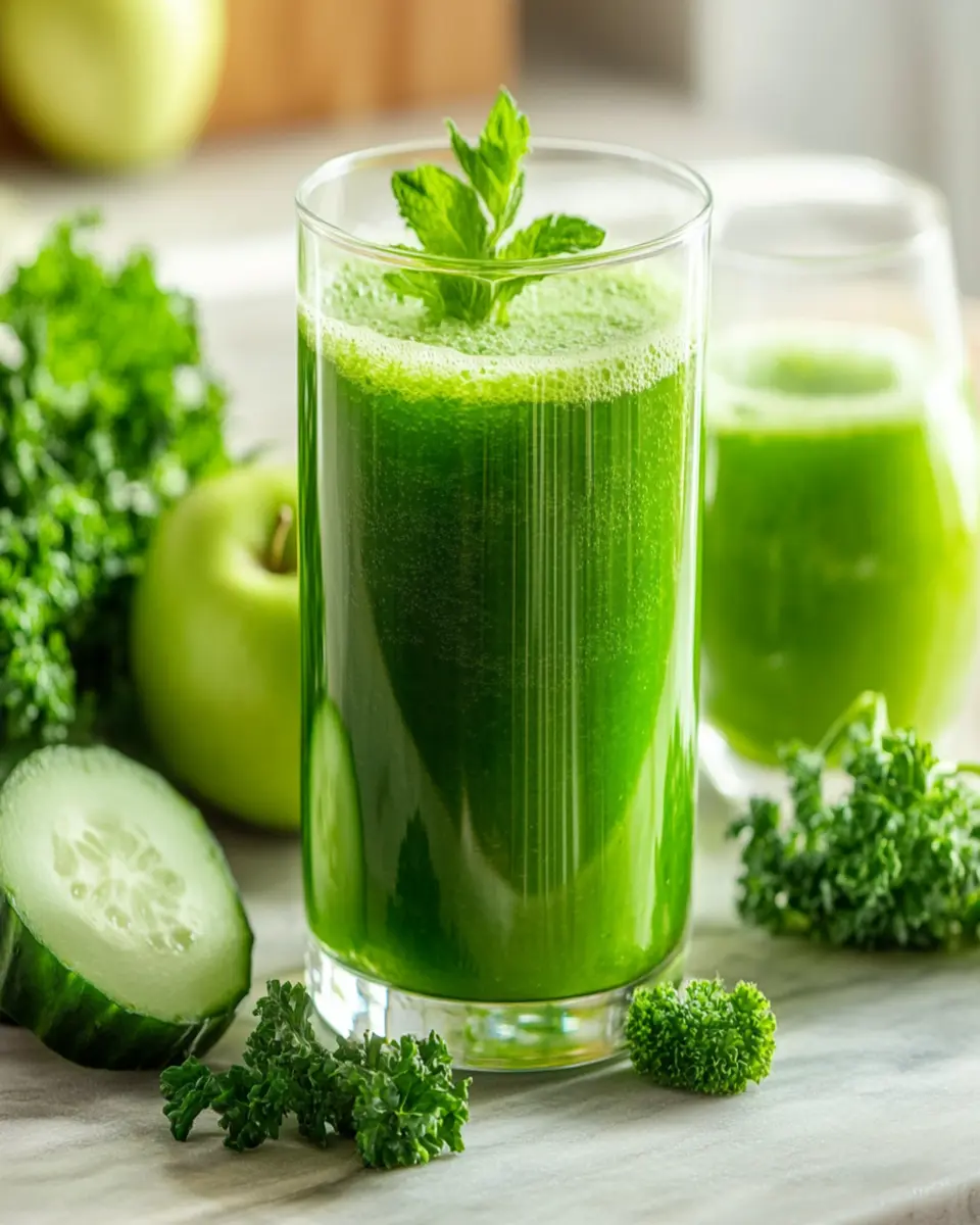 Green detox juice First Image First Image