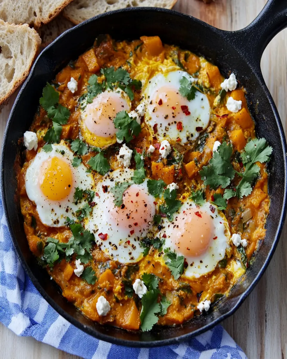 Pumpkin Shakshuka: Cozy & Indulgent Brunch Delight!