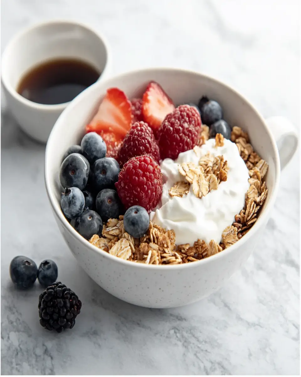 Brain fuel coffee + keto granola bowl First Image First Image