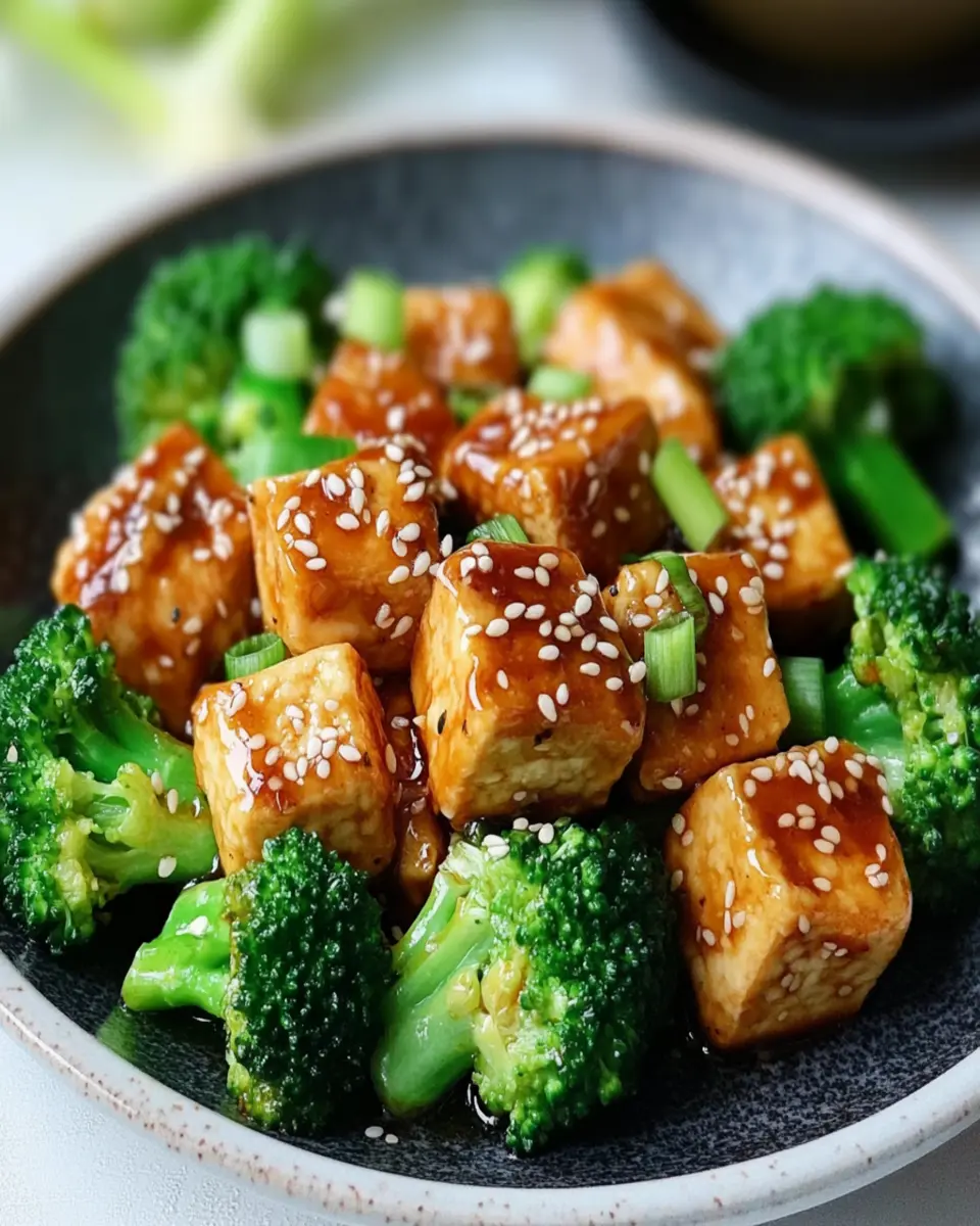 Sesame Tofu & Broccoli: The Best Flavor-Packed Veggie Dish