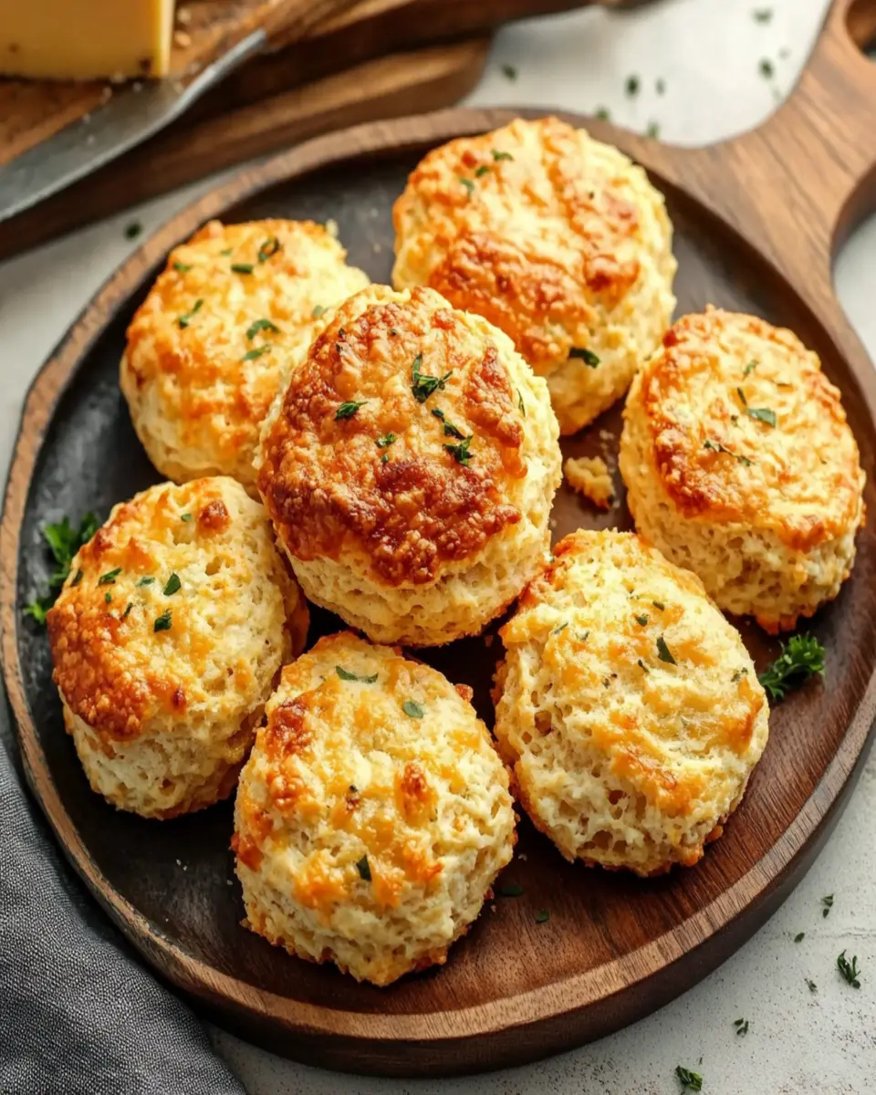 Keto Three Cheese Biscuits (2 net carbs) First Image First Image