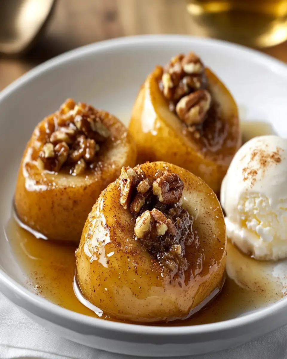 Nutty Baked Apples: Irresistibly Sweet & Comforting Delight