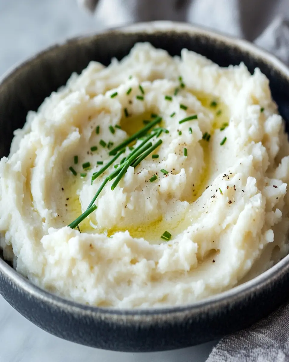 Keto Mashed Cauliflower First Image First Image