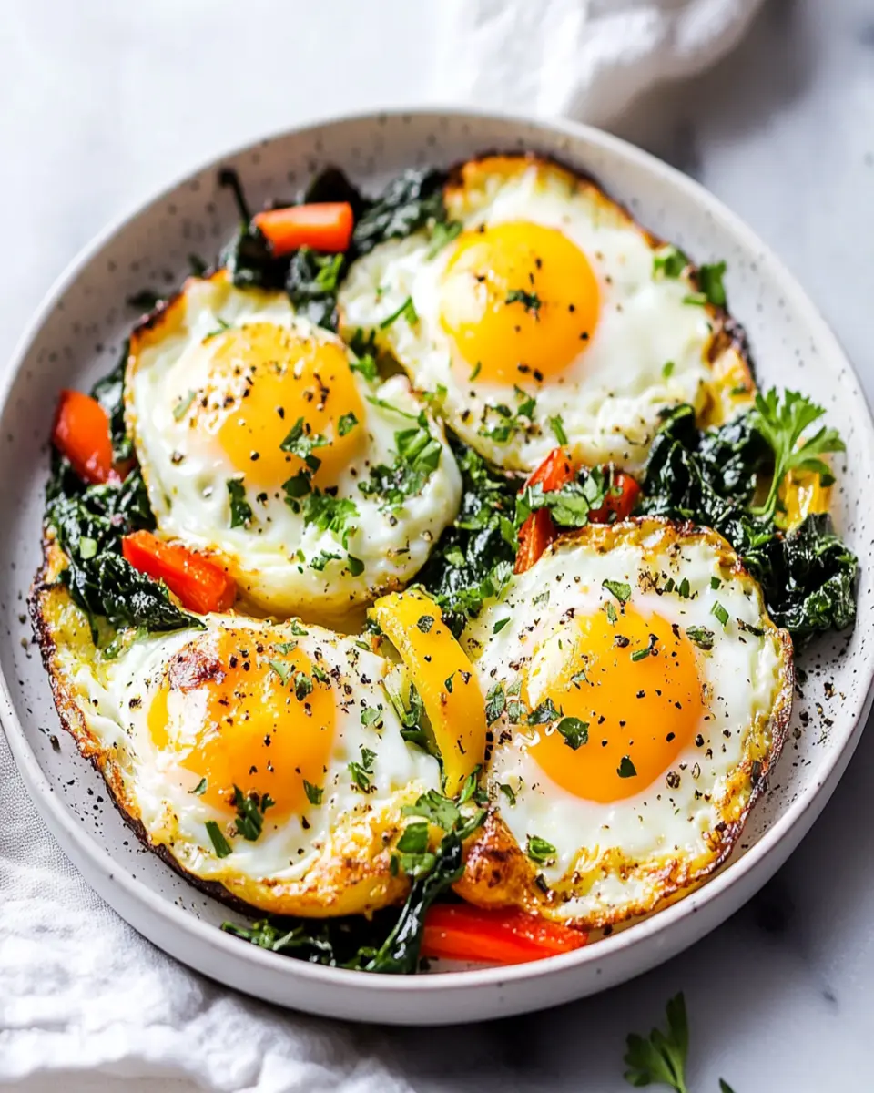 Easy Baked Eggs: Indulgent Low Carb Delight for Breakfast