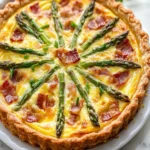 Bacon Asparagus Quiche (+ Keto & Low-Carb Option) First Image First Image