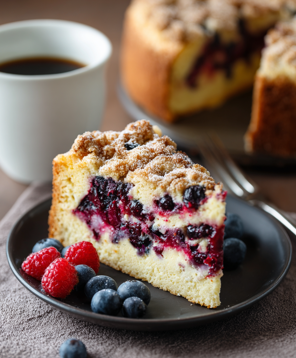 Low Carb Keto Berry Coffee Cake: Indulgent Bliss Awaits