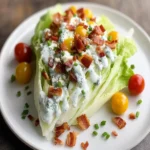 Easy Wedge Salad (low carb + keto) First Image First Image