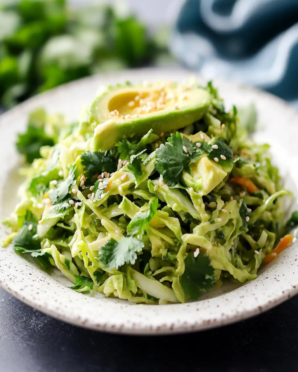Keto Avocado Coleslaw: The Best Twist on a Classic Favorite