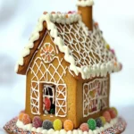 Low Carb Keto Gingerbread House First Image First Image