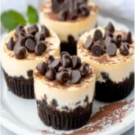Mini Keto Chocolate Chip Cheesecakes First Image First Image