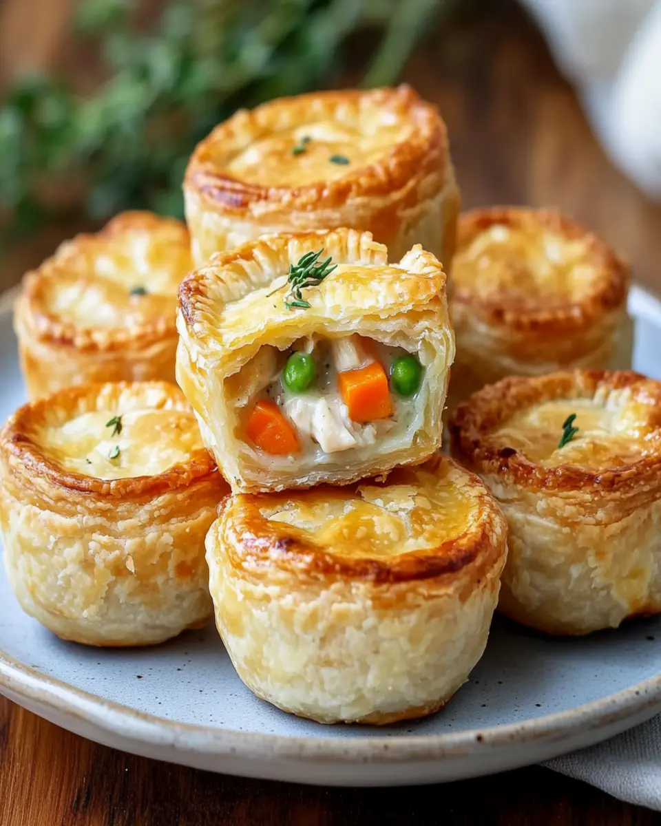 Mini Turkey Pot Pies (keto + low carb) First Image First Image