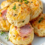 Keto Ham and Swiss Biscuits First Image First Image